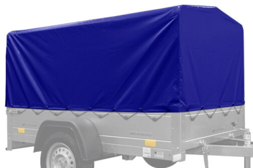 Remolque con lona alta, rueda de apoyo y laterales dobles GARDEN TRAILER 201 KIPP - Imagen 12