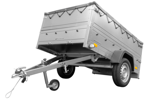 Remolque Unitrailer GARDEN TRAILER 201 KIPP con rueda de apoyo