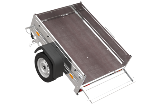 Remolque de carga ligero Garden Trailer 150 KIPP 150x106  MMA 750KG - Imagen 4