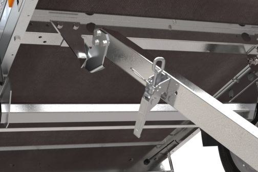 Remolque de carga ligero Garden Trailer 150 KIPP 150x106  MMA 750KG - Imagen 11