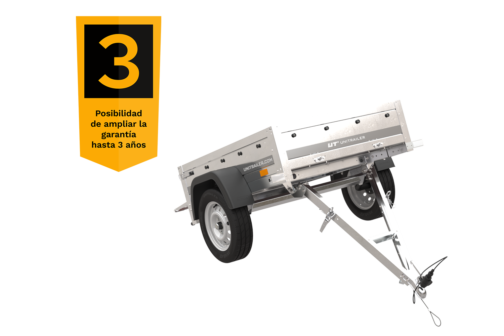 Remolque de carga ligero Garden Trailer 150 KIPP 150x106  MMA 750KG - Imagen 3