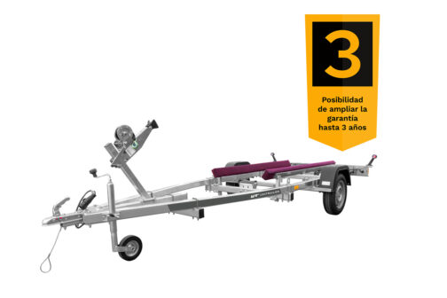 Remolque para barco o moto de agua UNITRAILER JET ALU MMA 750 kg - Imagen 3