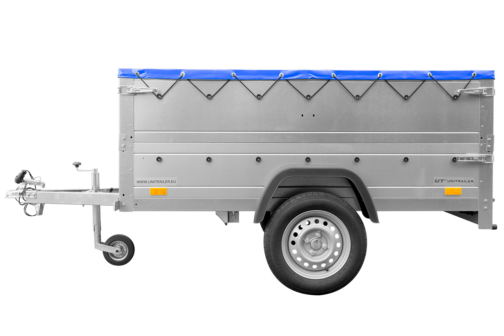 Remolque para coche GARDEN TRAILER 200 KIPP con rueda de apoyo