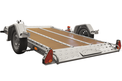 Remolque para moto quad Unitrailer MOTOQUAD 266 MMA 750 kg basculante hidráulicamente - Imagen 7