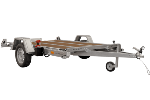 Remolque para moto quad Unitrailer MOTOQUAD 266 MMA 750 kg basculante hidráulicamente