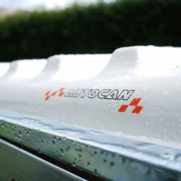 PORTAPERROS AUTOCAN MAGNUM BLANCO