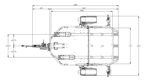 REMOLQUE DE MOTO/QUAD ABATIBLE Y PLEGABLE DUO - Imagen 11