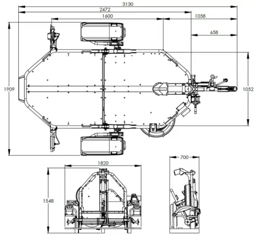 REMOLQUE DE MOTO ABATIBLE Y PLEGABLE UNO - Imagen 10