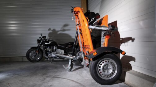 REMOLQUE DE MOTO/QUAD ABATIBLE Y PLEGABLE DUO - Imagen 7