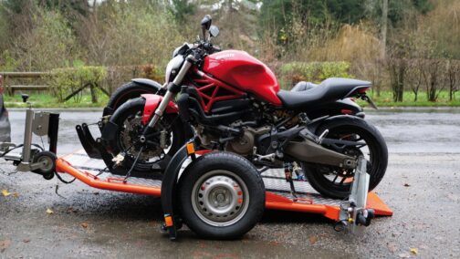 REMOLQUE DE MOTO/QUAD ABATIBLE Y PLEGABLE DUO - Imagen 3