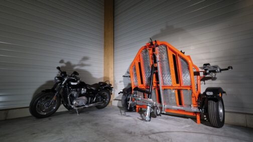 REMOLQUE DE MOTO/QUAD ABATIBLE Y PLEGABLE DUO - Imagen 4