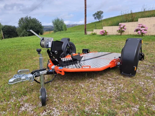 REMOLQUE DE MOTO ABATIBLE Y PLEGABLE UNO - Imagen 8