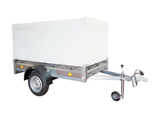 ALQUILER REMOLQUE DE CARGA 2 METROS CON TOLDO