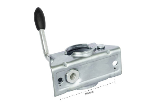 Abrazadera para la rueda jockey LB 48 Unitrailer - Imagen 3