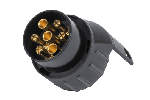 Adaptador adaptador UNITRAILER, casquillo de enganche de remolque reductor 7/13 PIN - Imagen 3