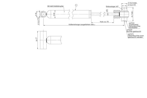 Amortiguador para enganche con freno de inercia AL-KO 161S 1600 kg - tipo nuevo - Imagen 2