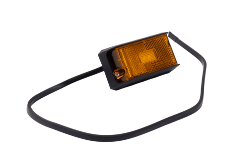 Baliza LED DOBPLAST DPT15 amarilla con reflector y cable de 0,5m - Imagen 3
