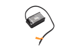 Baliza LED DOBPLAST DPT15 blanca con reflector y cable de 0,5 m
