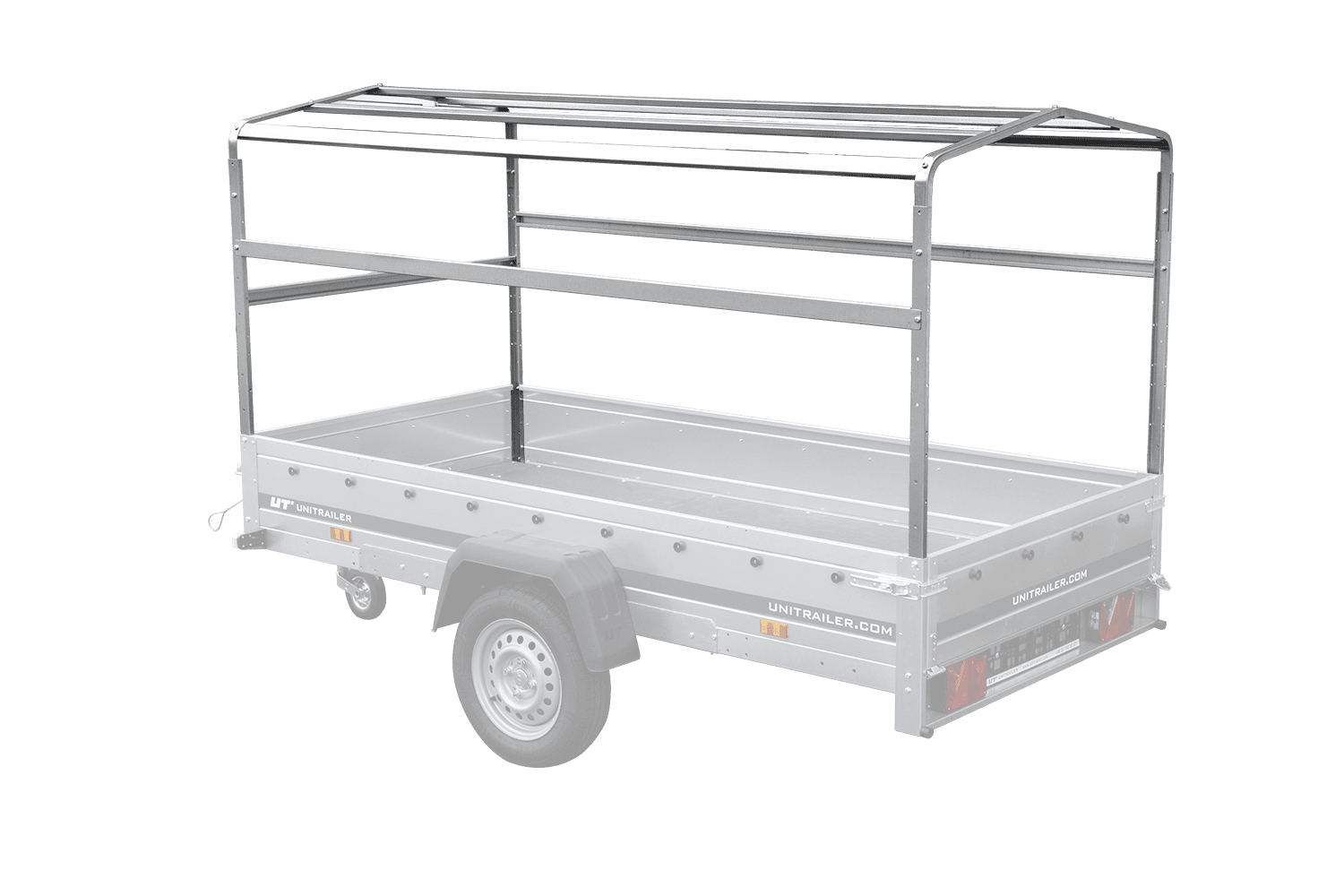 Bastidor H-1100 para cubierta de lona del remolque UNITRAILER GARDEN TRAILER 264 y 264/2KIPP