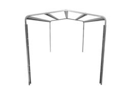 Bastidor de acero H-800 para GARDEN TRAILER 150 KIPP