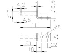 Bisagra para el lateral Winterhoff BSCHG 10-17-A
