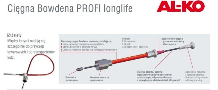 Cable bowden AL-KO 890/1086 - Imagen 6