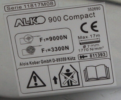 Cabrestante AL-KO 900C - Imagen 6