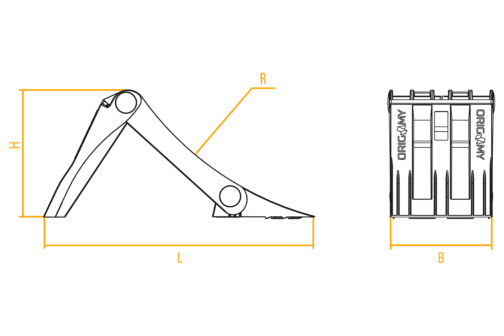 Calzo para rueda LOKHEN ORIGAMY 36 h: 151 mm / plegable - Imagen 4