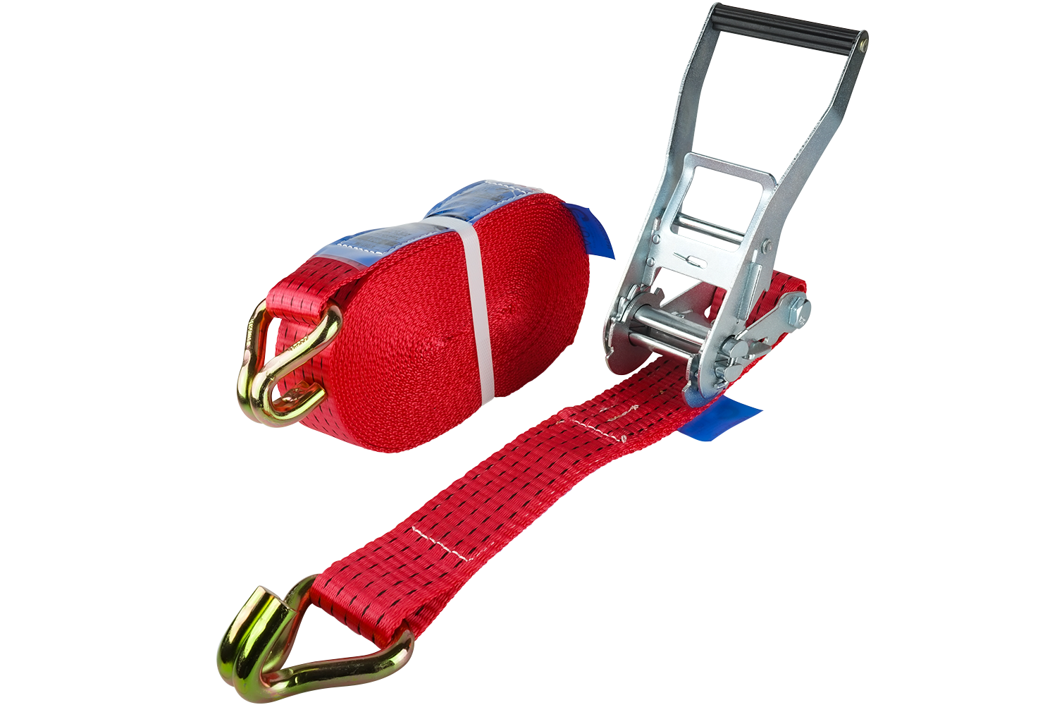 Cinta de transporte 10M/50mm/5T rojo - Imagen 2