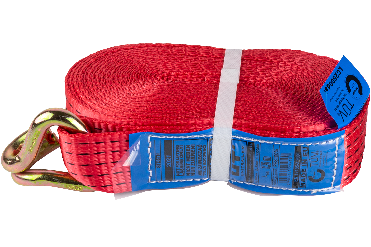 Cinta de transporte 8M/50mm/5T roja - Imagen 2