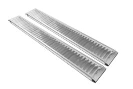 Conjunto: 2 unidades de rampas de aluminio de 2,5 m 3000 kg