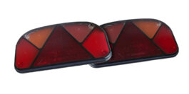 Conjunto: 2x Lente para un piloto trasero i Multipoint II Aspock