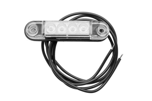 Conjunto 4x luces de gálibo blancos LED SLIM - Imagen 4