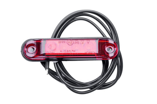 Conjunto 4x luces de gálibo rojos LED SLIM - Imagen 4