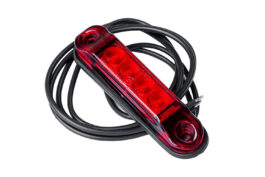 Conjunto 4x luces de gálibo rojos LED SLIM