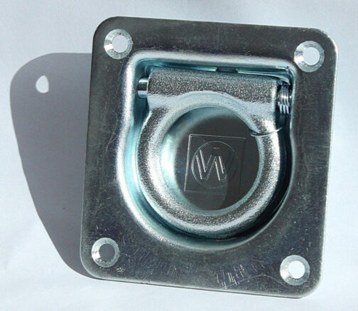 Conjunto: Amarre ZBF 70-1 Winterhoff con placa de fijación al remolque - Imagen 3