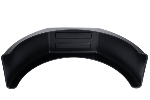Conjunto: Dos guardabarros para remolques de plástico ruedas 15'' y 16'' Domar DK310 - Imagen 5