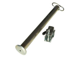 Conjunto: Pie de apoyo fijo RSR 48 – 600 Winterhoff con una abrazadera 48