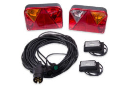 Conjunto: Pilotos traseros DPT 35 con luces de gálibo DPT 15 y arnés 7 m 7-pin
