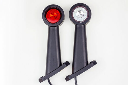 Conjunto: Pilotos traseros LED Fristom FT-270, luces de gálibo LED Horpol LD 726 con arnés 5,5 m 13-pin - Imagen 5