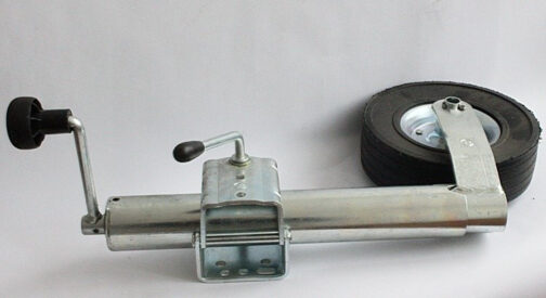 Conjunto: Rueda jockey 60 mm ST 60-255 SB Winterhoff + Abrazadera 60 - Imagen 5