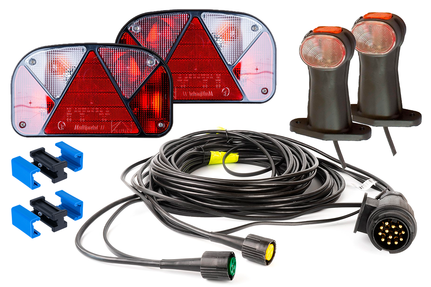 Conjunto: luces de posición traseras Aspöck Multipoint II