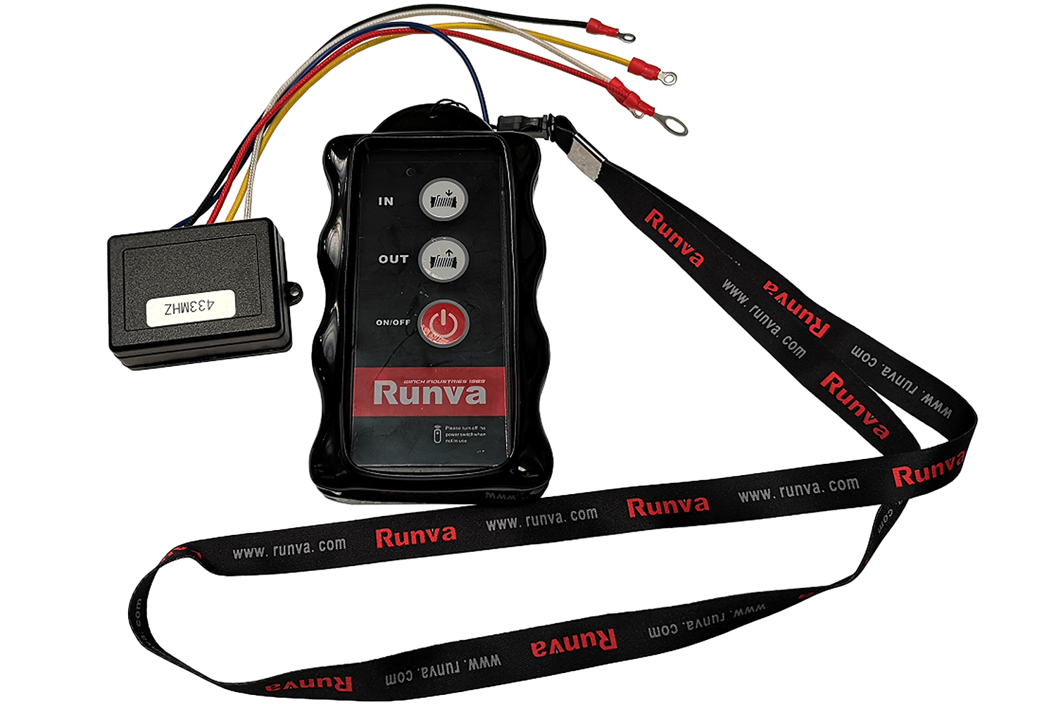 Control remoto inalámbrico universal para cabrestante Runva 12V / 24V