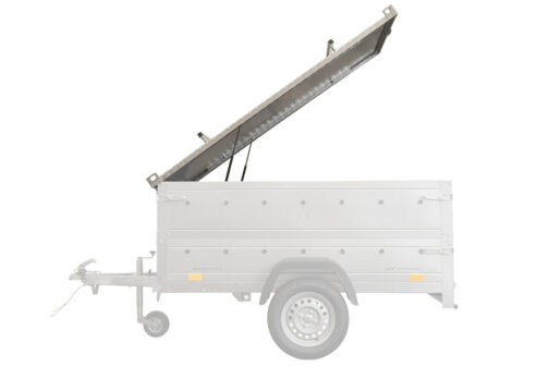 Cubierta remolque UNITRAILER GARDEN TRAILER 200 KIPP con cilindros / cerradura con llave - Imagen 3