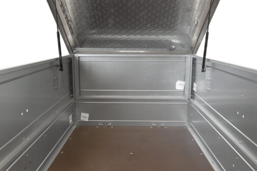 Cubierta remolque UNITRAILER GARDEN TRAILER 200 KIPP con cilindros / cerradura con llave - Imagen 5