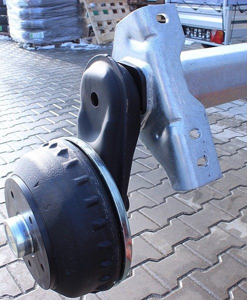 Eje con freno de inercia para remolques AL-KO 1300 mm 1350 kg 5x112 - Imagen 4