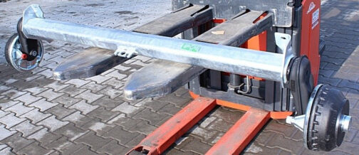 Eje con freno de inercia para remolques  AL-KO 1400 mm 1350 kg 5x112 - Imagen 6
