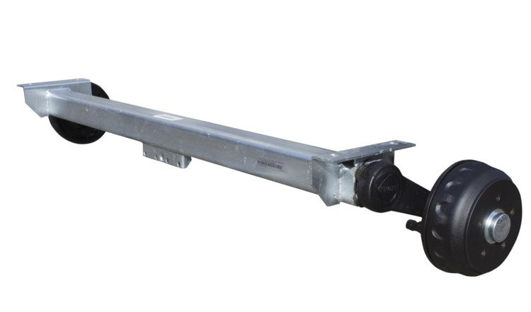Eje frenado para remolque KNOTT 1400 mm 1350 kg 5x112