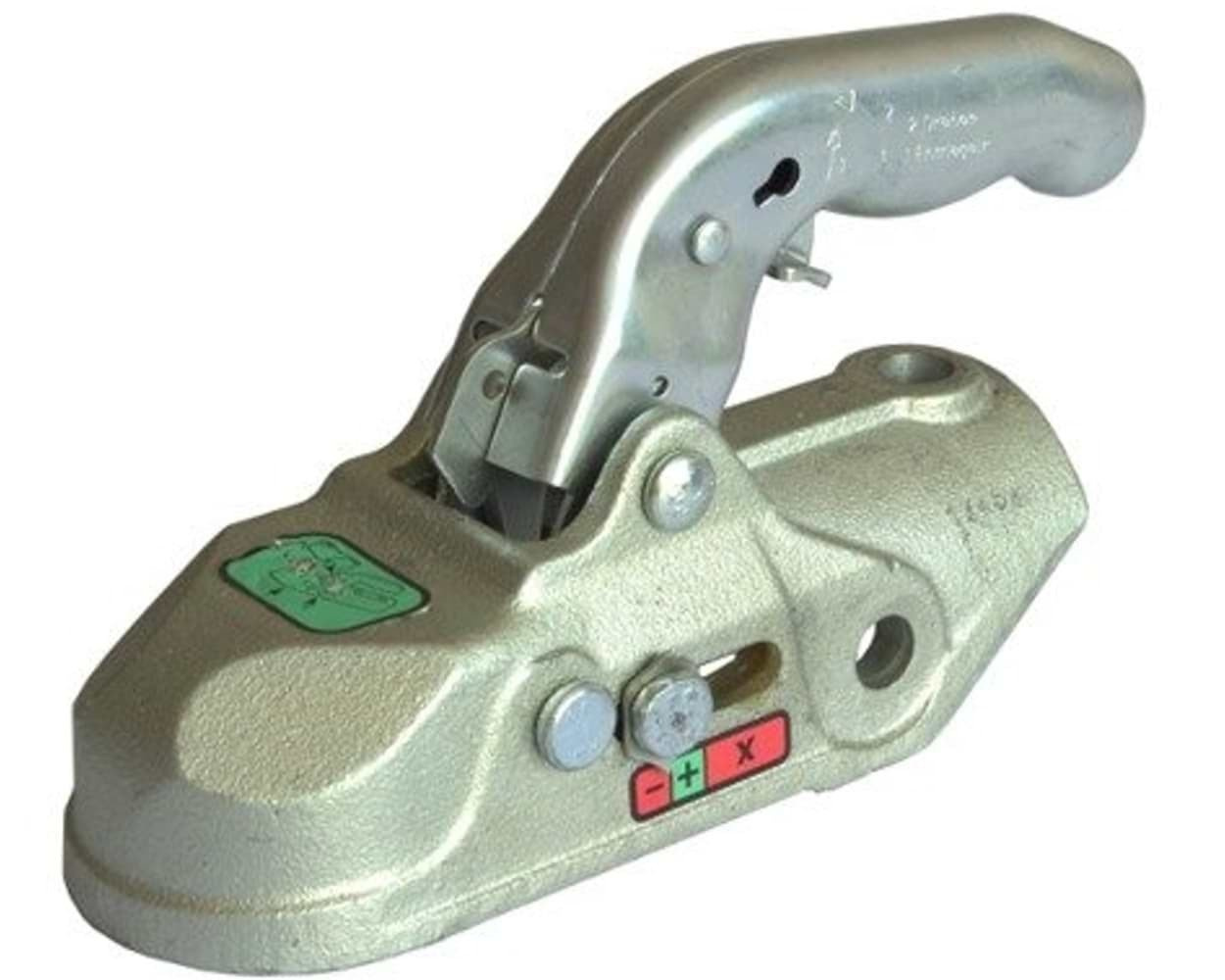 Enganche de bola KNOTT K27A M14 para barra de tiro redonda de 50 mm para remolque de 2700 kg