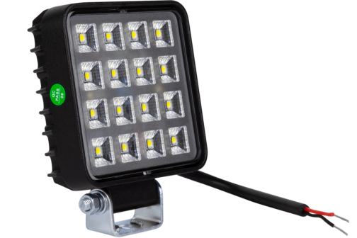 Faro de trabajo 16x LED TruckLED L0154 cuadrado con interruptor